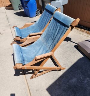 g157- folding patio chairs - Image 3