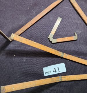 h41- antique folding rulers - Image 3