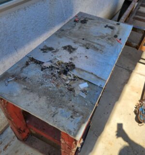 o5- Metal Top Rolling Work bench - Image 3