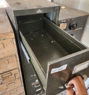 o66- Metal File Cabinet - Image 3