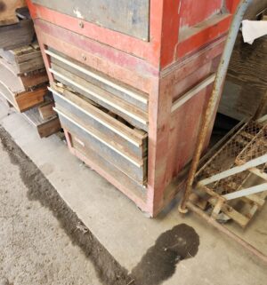 x1- Sears Craftsman 2pc Rolling Tool Box - Image 3
