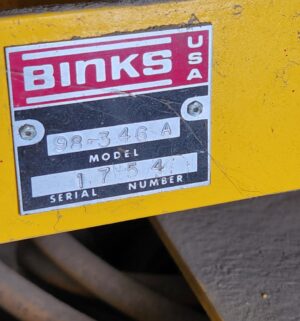 x8- Binks Sprayer Model 98-346A - Image 6
