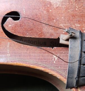 x112- Vintage Antonius Stradiuarius Violin. Made in Germany - Image 4