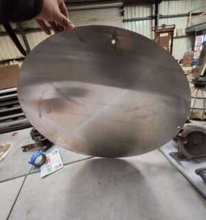 x126- Lions International Metal Club Sign. Great shape - Image 3