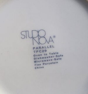 b69- Studio Nova Dish Set. Chips seen - Image 4