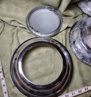 b206- 1934 Ford Stainless Steel Hub Cap Set. By Wheel Smith - Image 3