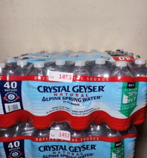 po1453- Crystal Geyser. 40 Bottles. Sealed Case. EXP 02/2025 - Image 1