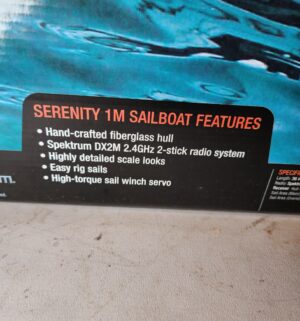 po1462- Serentiy 1 Meter Ready to Run Sailboat. Horizon Hobby. Pro Boat Models - Image 2