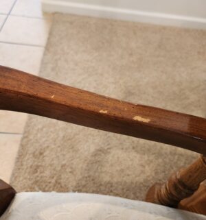 f16- 8 Chair Dining Table w/ 2 Extensions. Caneback Chairs. Excellent Condition - Image 13