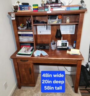 f46- Computer Desk. 2nd Floor. No Contents