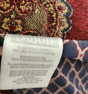 f51- Eastern King Croscill Comforter Set & Pillows. Excellent Condition - Image 3