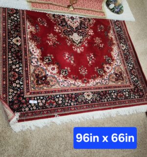 f69- Large Area Rug. Excellent Condition