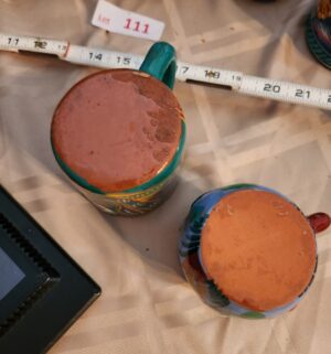 p111- hand painted mugs from Mexico - Image 4