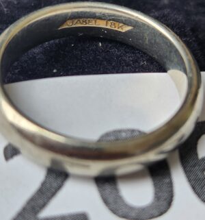 o206- 18kt white gold ring - Image 3