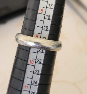 o206- 18kt white gold ring - Image 4