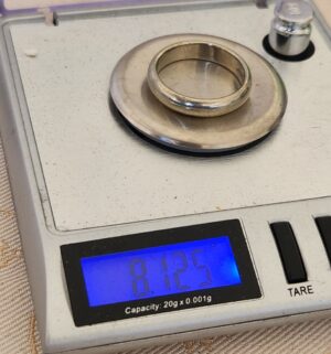 o206- 18kt white gold ring - Image 5