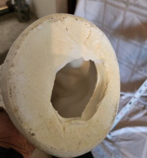 p141- Plaster Sculpture of a boy - Image 3