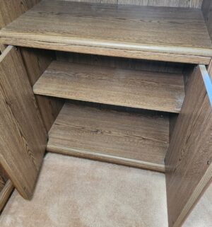 p169- Wooden Bookcase w/ Cabinet - Image 3