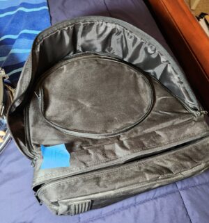 f115- Gammon Percussion Drum w/ Stand & Bag - Image 4