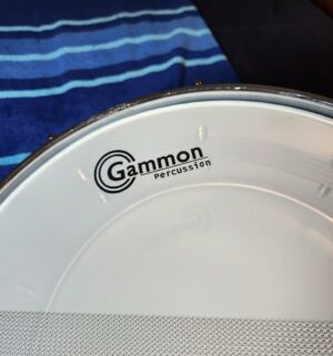 f115- Gammon Percussion Drum w/ Stand & Bag - Image 5