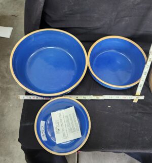 q357- Clay City Pottery Bowl Set - Image 4