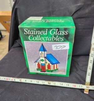 q377- Stained Glass Church - Image 1