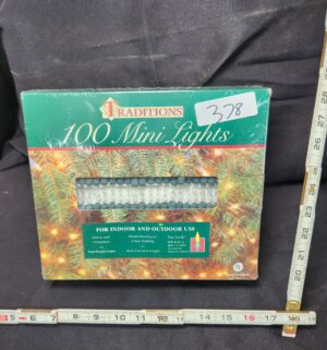 q378- sealed 3 pack of christmas lights - Image 1