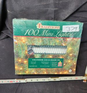 q379- sealed 3 pack of christmas lights - Image 1