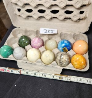 q385- Genuine Alabaster Egs - Image 1