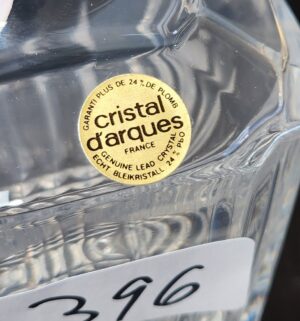 q396- French Crystal Decanter - Image 2