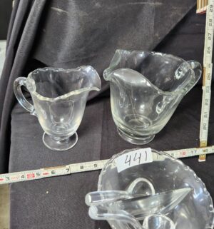 q441- Fostoria cream/sugar set - Image 3