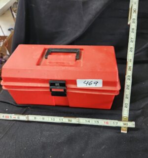 q469- Tool box w/ tools - Image 3