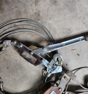 q478- Come alongs and wire cable - Image 2