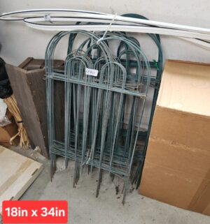 q490- garden fencing - Image 1