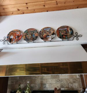 q514- plate set w/ rack - Image 1