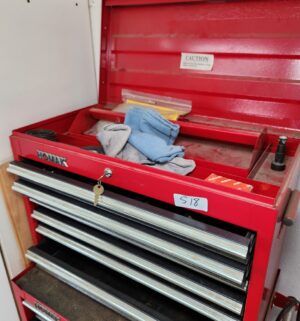 q518- Homak 2 Piece Rolling Tool Box - Image 2