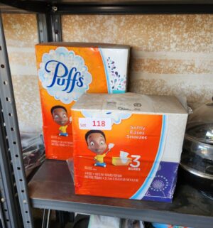 x118- sealed puffs tissue