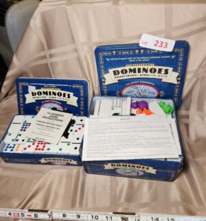x233- Dominoes Double 9 & 15