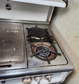 v190- Wedgewood Gas Stove 1950s. Still Works! - Image 4