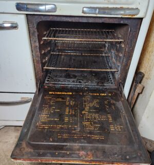 v190- Wedgewood Gas Stove 1950s. Still Works! - Image 7