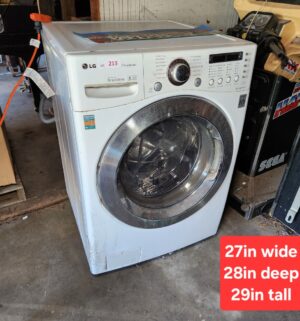 v213- LG Washer. TrueSteam. Direct Drive. Fully Tested/works