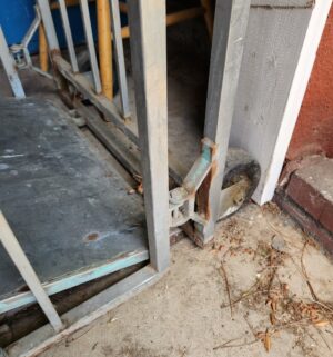 v215- Heavy Duty Stocking Carts. Folds up. Great shape - Image 3