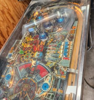 v218- Bally Xenon Pinball Machine. Powers on. Lights up. - Image 4