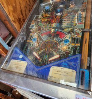 v218- Bally Xenon Pinball Machine. Powers on. Lights up. - Image 5