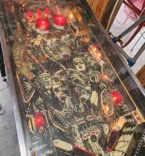 v219- Bally Centaur Pinball Machine. Powers on. Ball Shoots. Lights up - Image 4