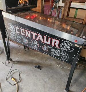 v219- Bally Centaur Pinball Machine. Powers on. Ball Shoots. Lights up - Image 7