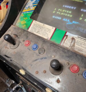v221- Jaleco P47 Phantom Fighter Arcade. Powers on, plays, super high volume - Image 4