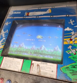 v221- Jaleco P47 Phantom Fighter Arcade. Powers on, plays, super high volume - Image 6