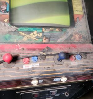 v222- Capcom U.N. Squadron Arcade Game. Powers on. Blank screen - Image 5