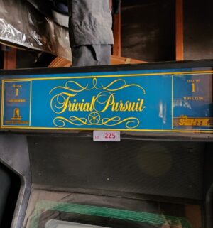 v225- Trivial Pursuit Arcade Game. Powers on. Does not work - Image 4